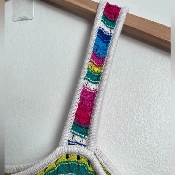Gap Crochet Tank Top Multi Color - Picture 8 of 10